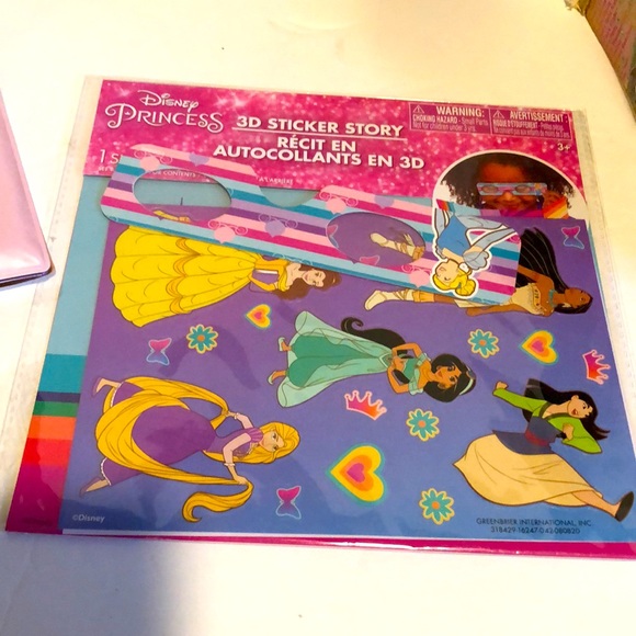 🔴Disney item bundle 4less Star Wars, Gro Gru, princesse, Minnie glitter p… - Picture 10 of 12